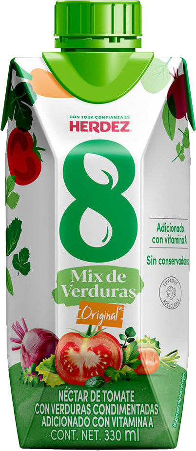 NECTAR D/TOMATE C/VERD. ORIGINAL HERDEZ 24/330ML