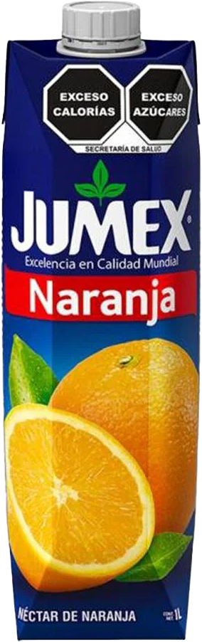 BEBIDA TETRA JUMEX 12/960 ML NARANJA