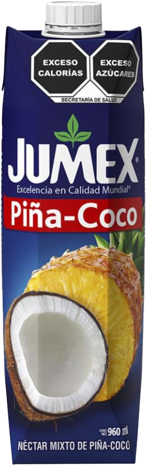 BEBIDA TETRA JUMEX 12/960 ML PIÑA-COCO