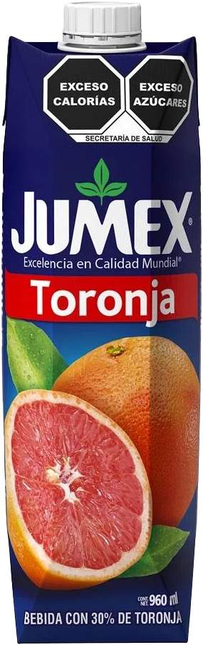 BEBIDA TETRA JUMEX 12/960 ML TORONJA