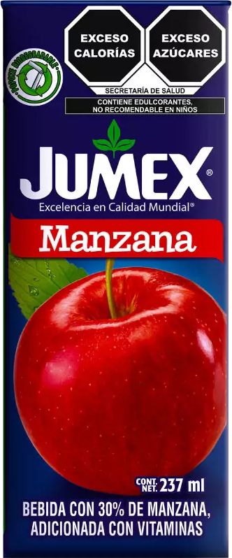 BEBIDA MINIBRIK JUMEX 24/237 ML MANZANA