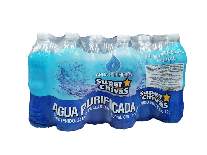 AGUA SUPER CHIVAS  24/500 ML