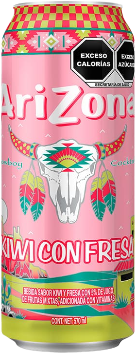 TE ARIZONA KIWI FRESA 24/570 ML