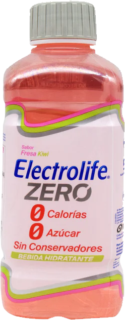BEBIDA HIDRA. ELECTROLIFE ZERO FRESA-KIWI 12/625ML