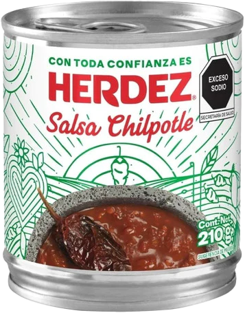 SALSA CHIPOTLE HERDEZ 24/210 GR.