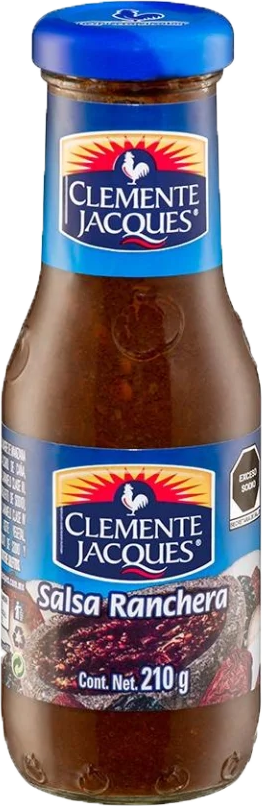 SALSA RANCHERA CLEMENTE JACQUES 24/210 GR.