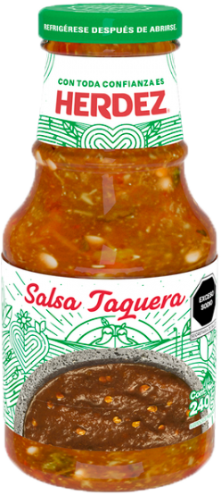 SALSA TAQUERA HERDEZ 12/240 G