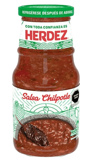 SALSA CHIPOTLE HERDEZ 12/453 G