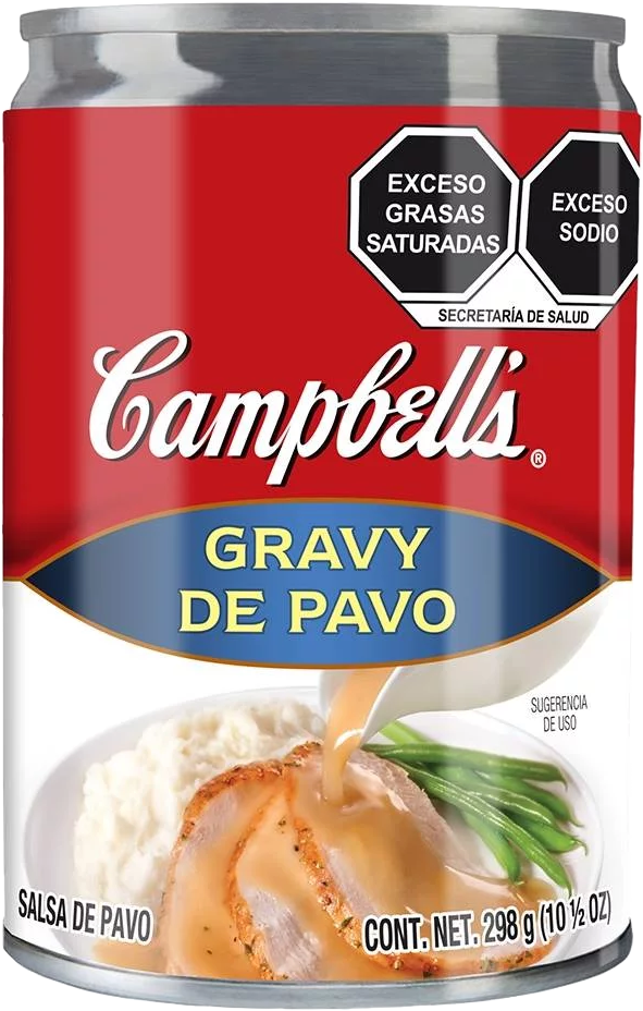 SALSA GRAVY PAVO CAMPBELLS 24/298 GR
