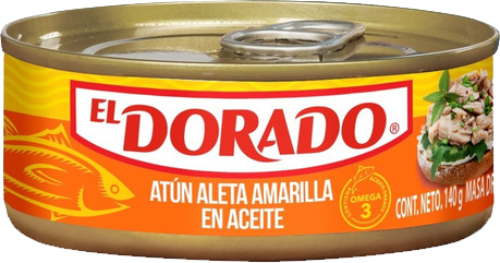 ATUN EN ACEITE EL DORADO 48/140 GR