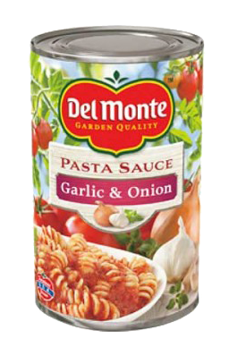 SALSA P/SPAGUETTI AJO CEBOLLA DEL MONTE 12/24 OZ