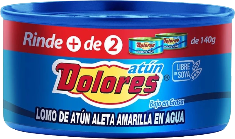 ATUN EN AGUA DOLORES 24/295 GR