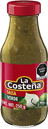 SALSA MEXICANA VERDE LA COSTEÑA 20/250 GR