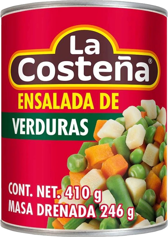 ENSALADA DE VERDURAS LA COSTEÑA 24/410 GR