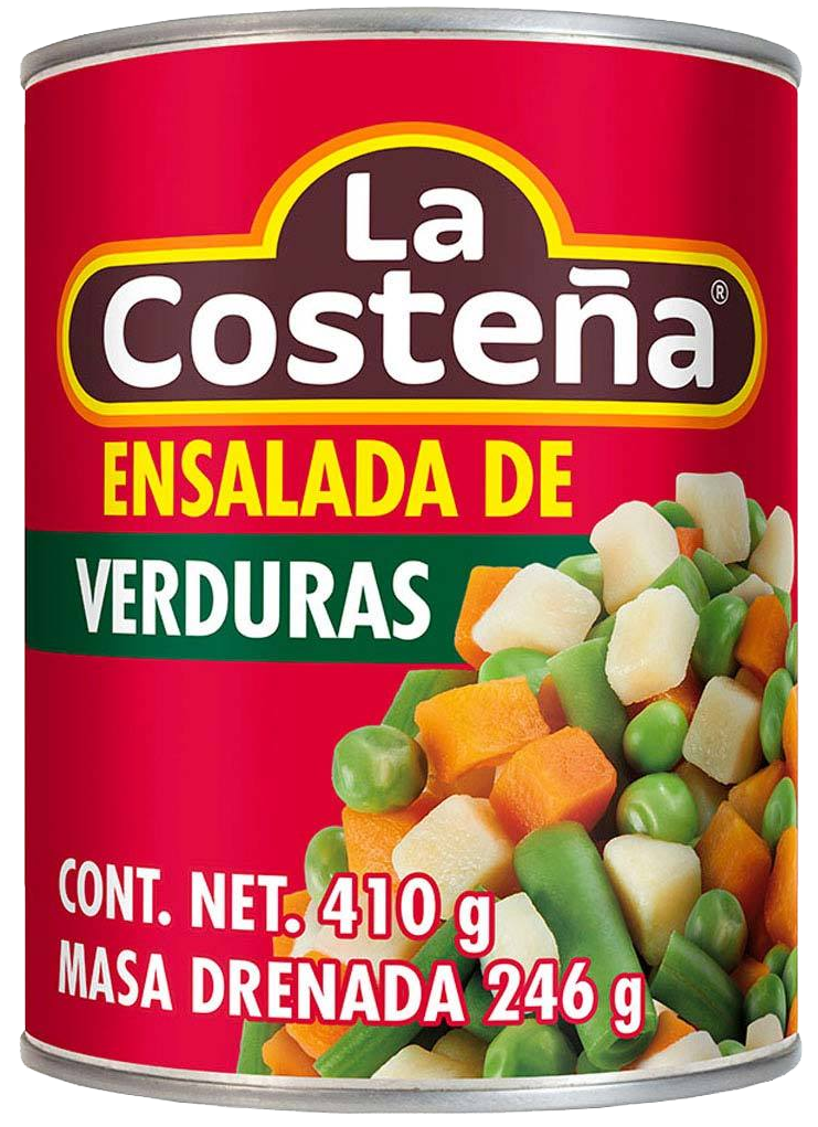 ENSALADA DE VERDURAS CAMPESINA DE LA COSTEÑA 24/410 GR