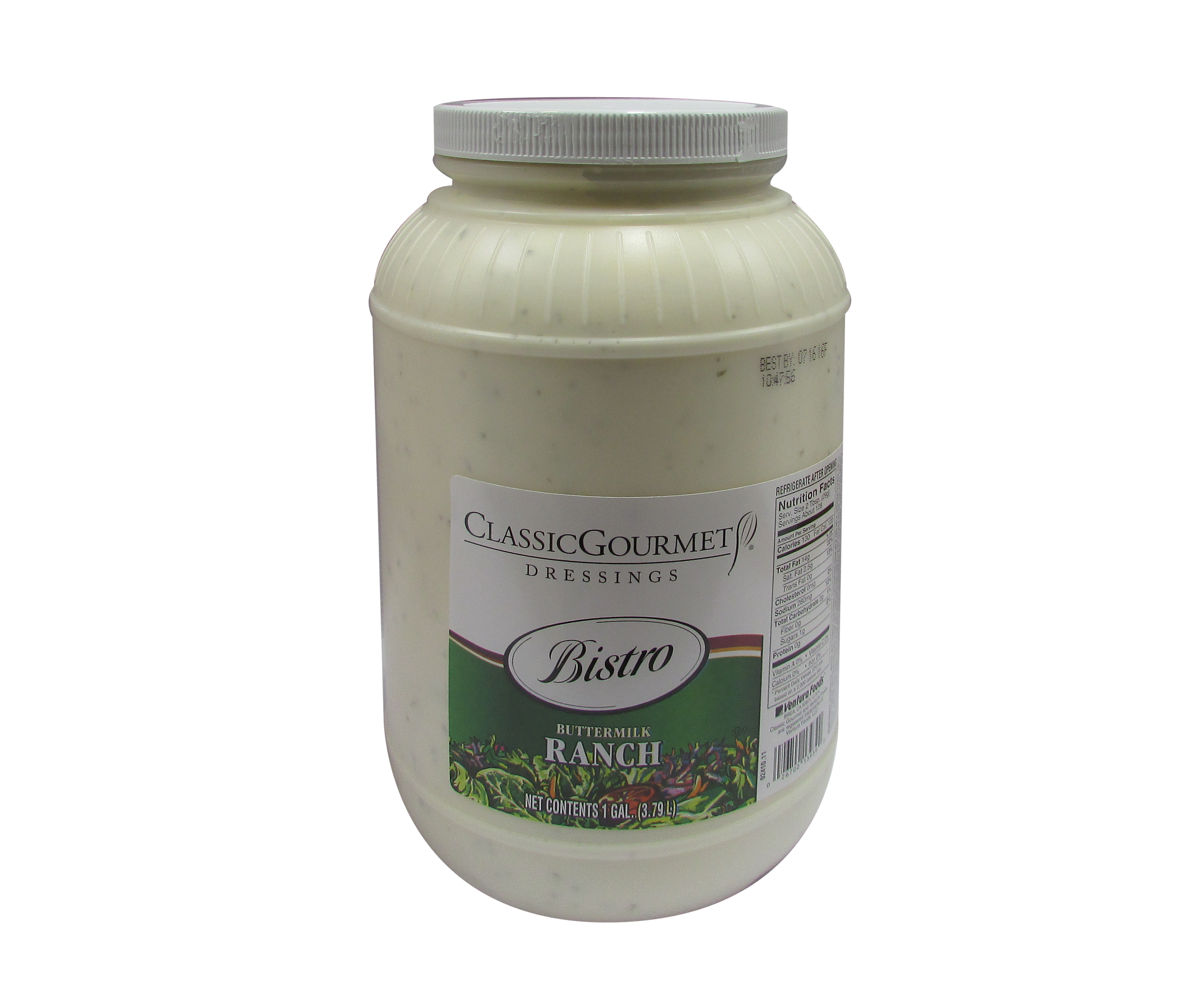 ADEREZO RANCH BUTTERMILK CLASSIC GURMET BISTRO 4/1 GL