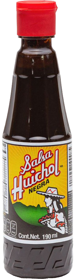 SALSA NEGRA HUICHOL 24/190 ML