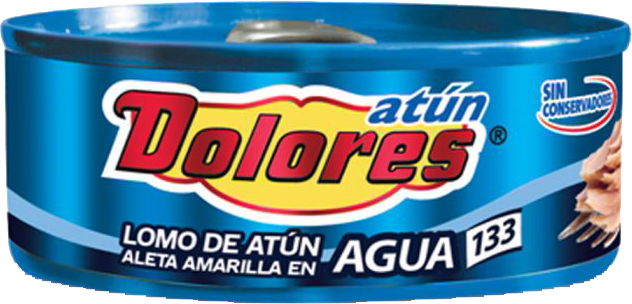 ATUN EN AGUA DOLORES 36/133 GR