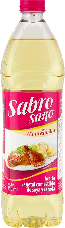 ACEITE SOYA Y CANOLA SABROSANO 12/850ML