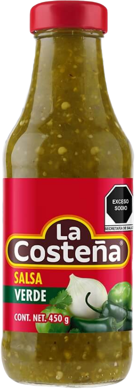 SALSA VERDE LA COSTEÑA 12/450 GR