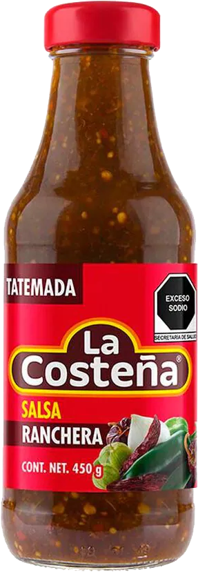 SALSA RANCHERA LA COSTEÑA 12/450 GR