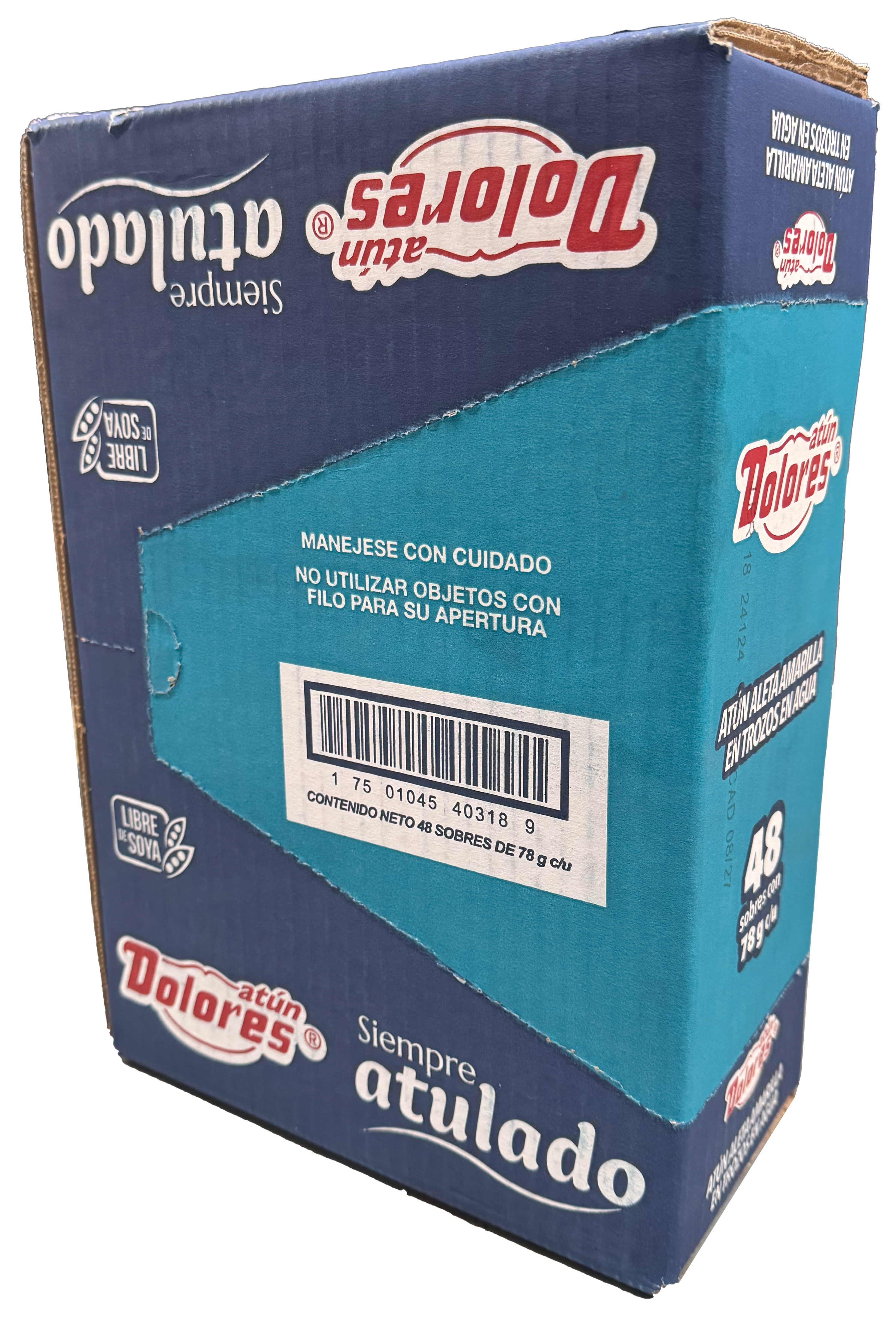 ATUN EN AGUA DOLORES 48/78 GR POUCH