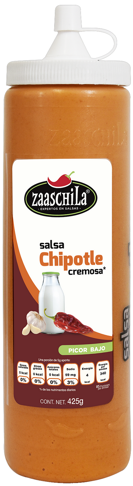 SALSA CHIPOTLE ZAASCHILA 6/425 GR