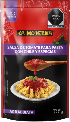 SALSA P/PASTA ARRABBIATA LA MODERANA 12/227GR
