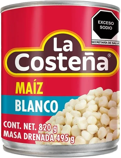 MAIZ BLANCO LA COSTEÑA 12/820GR