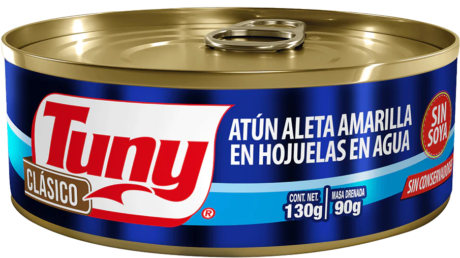 ATUN EN AGUA CLASICO TUNY 48/130 GR