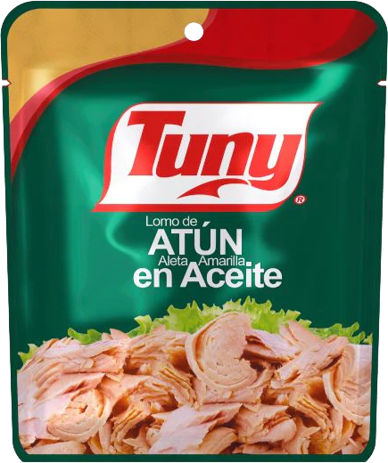 ATUN EN ACEITE TUNY POUCH 24/75 GR