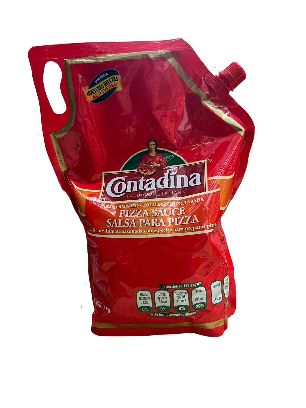 SALSA P/PIZZA POUCH CONTADINA 6/3 KG