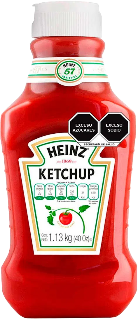 SALSA KETCHUP HEINZ BOT. 12/1130 GRS