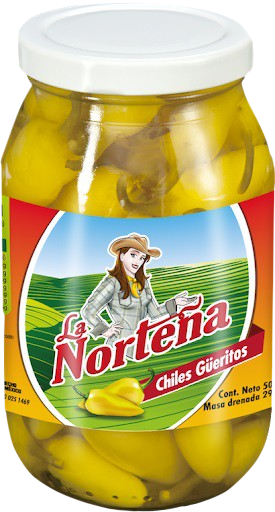 CHILES GUERITOS LA NORTEÑA 4/3.750 KG