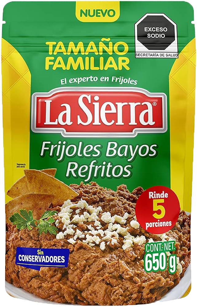 FRIJOLES BAYOS LA SIERRA 12/650GR