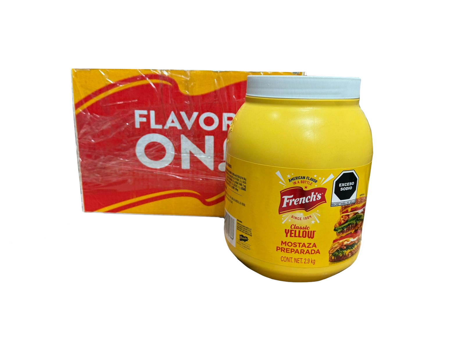 MOSTAZA FRENCHS CLASICA 4/2.900 KG