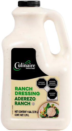 ADEREZO RANCH CULINAIRE 4/3.78 LT