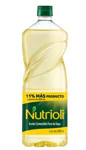ACEITE DE SOYA NUTRIOLI 12/890 ML