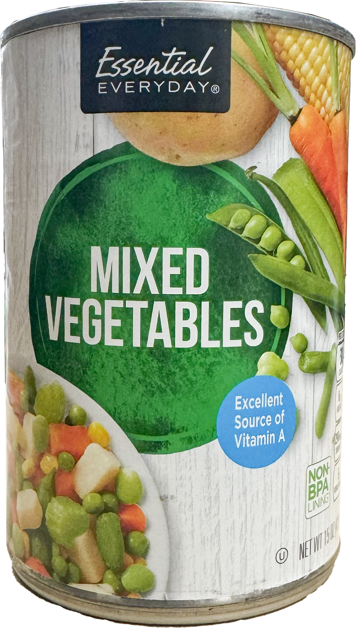 VEGETALES MIXTOS ESSENTIAL EVERYDAY 24/15OZ