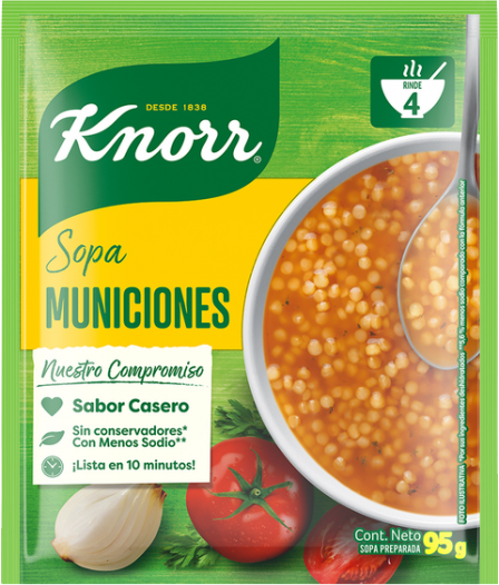SOPA MUNICIONES KNORR 12/95 GR