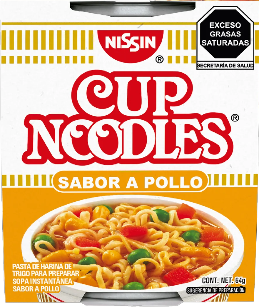 SOPA NISSIN NOODLES POLLO 12/64GR