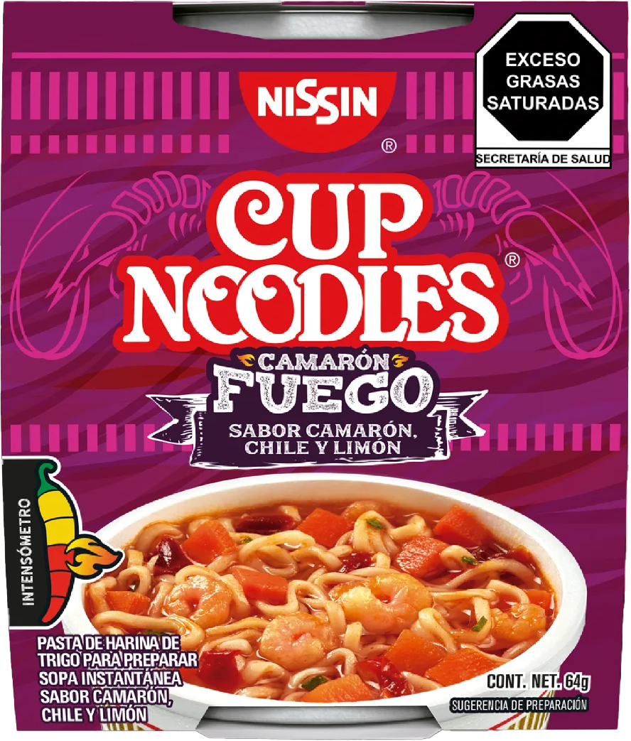 SOPA NISSIN CAMARON FUEGO 12/64 GR