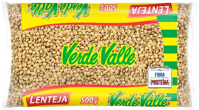 LENTEJA VERDE VALLE 40/500 GR