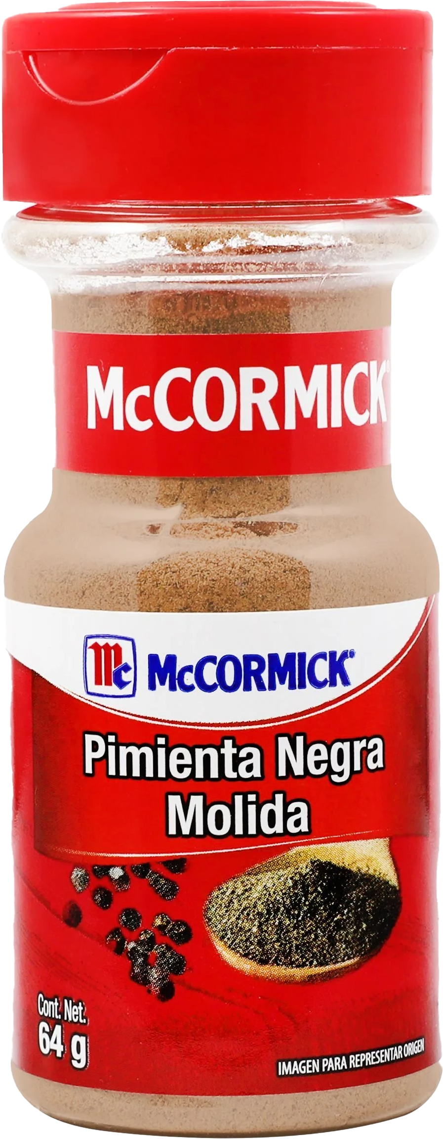 ESPECIA PIMIENTA NEGRA MOLIDA MCCORMICK 12/64 GR