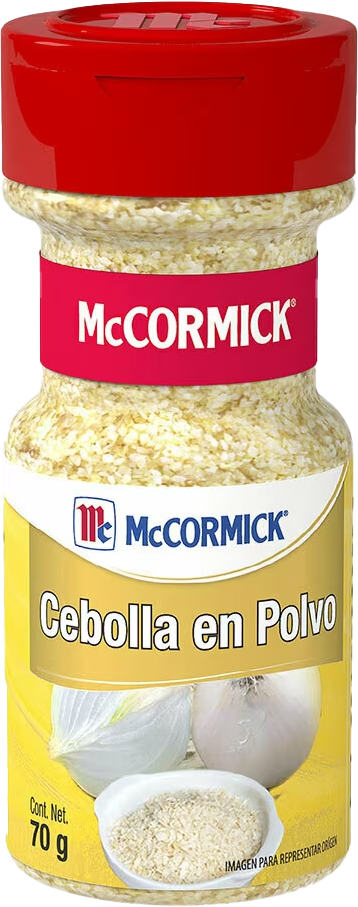 CEBOLLA EN POLVO MCCORMICK 12/70GR