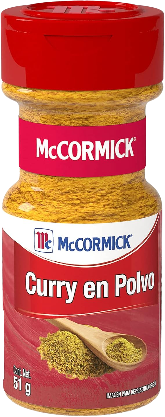 CURRY EN POLVO MCCORMICK 12/51GR