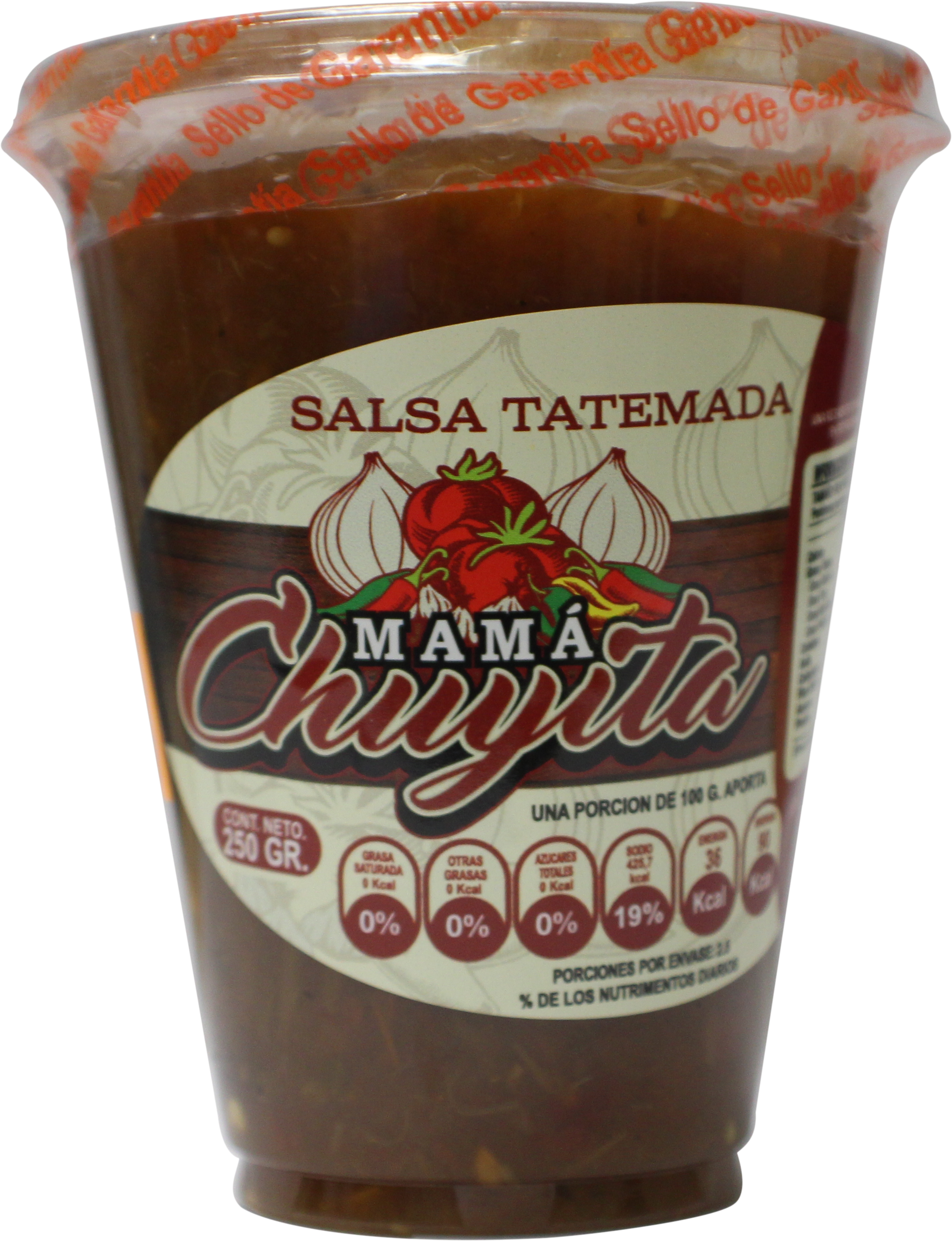 SALSA TATEMADA MAMA CHUYITA 250 GR