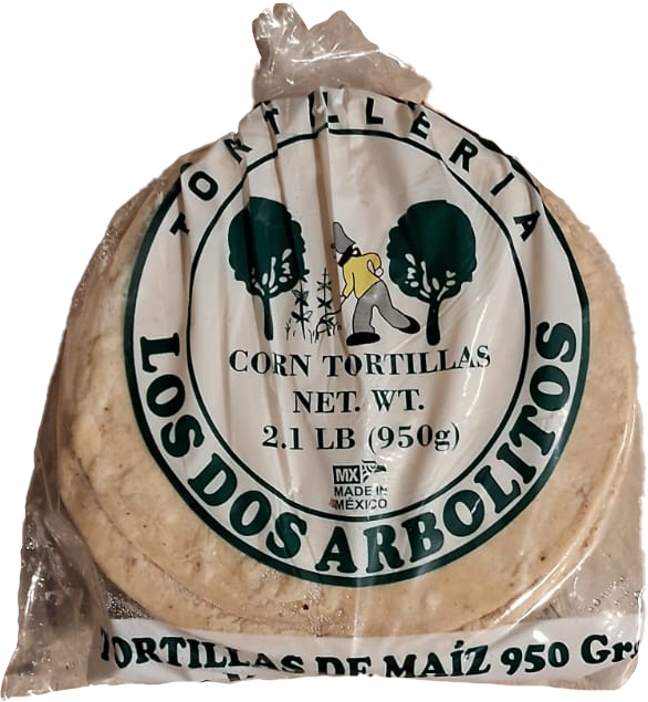 TORTILLA DE MAIZ LOS DOS ARBOLITOS 950 GR