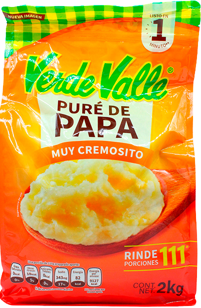 PURE DE PAPA VERDE VALLE 1/2 KG