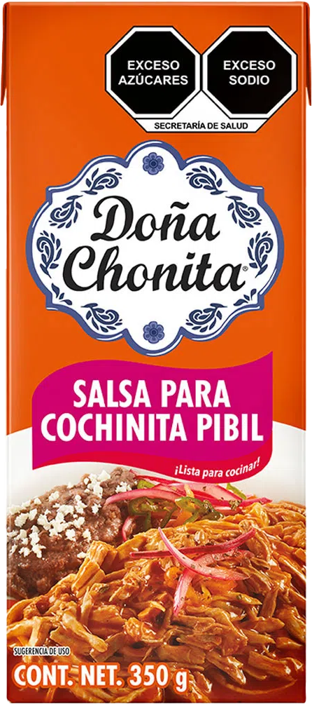 SALSA P/COCHINITA PIBIL DOÑA CHONITA 24/350 GR
